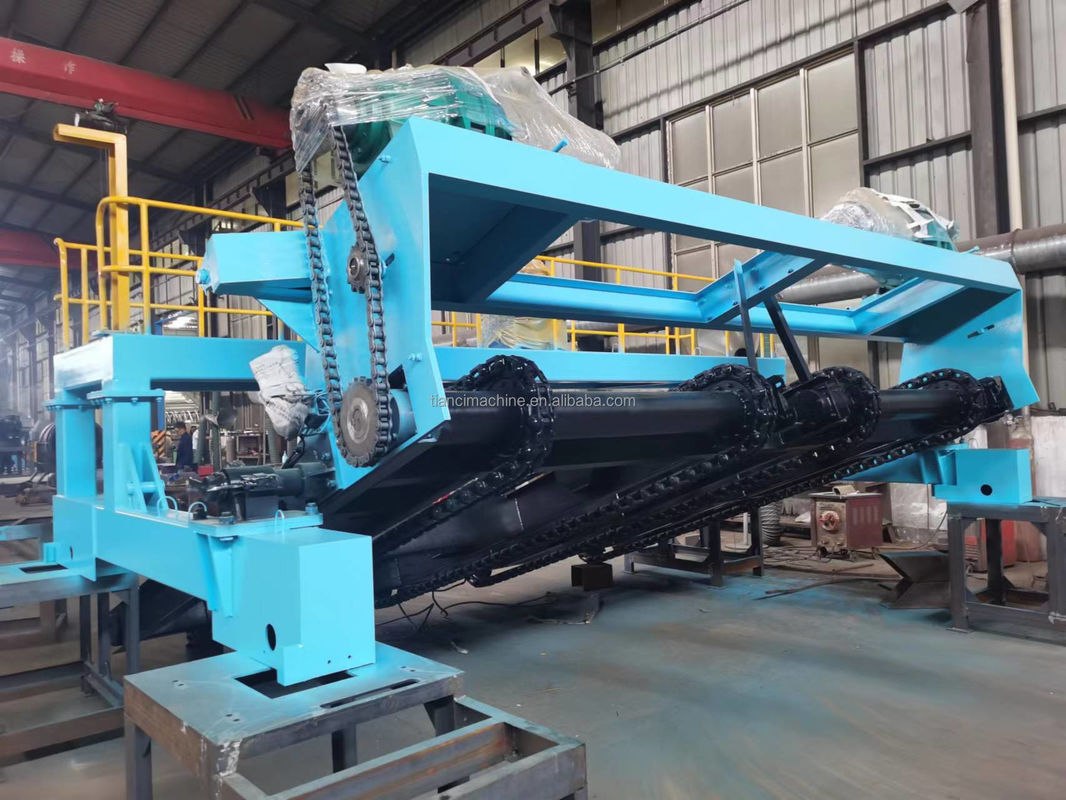 90m / H loại mảng dây chuyền phân bón Turner phân bón hữu cơ Máy lên men chất thải