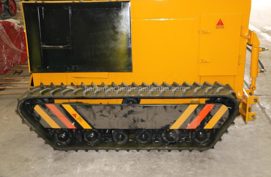 Máy biến phân bón diesel loại compost 500-1800m3/h Capacity Organic Manure Fermentation Processor