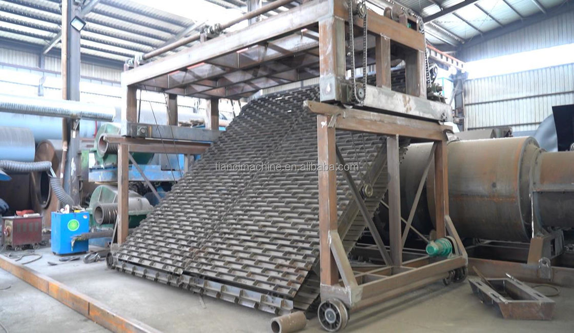 90m / H loại mảng dây chuyền phân bón Turner phân bón hữu cơ Máy lên men chất thải