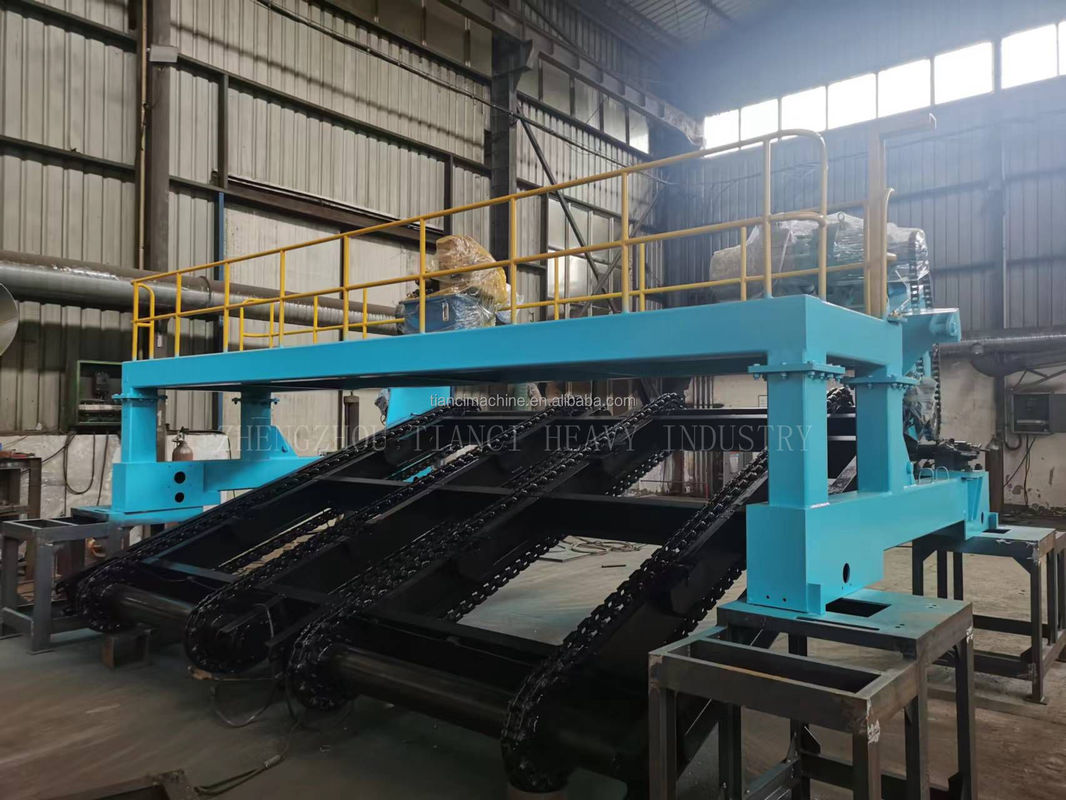 90m / H loại mảng dây chuyền phân bón Turner phân bón hữu cơ Máy lên men chất thải
