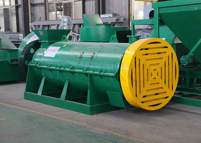 Chất phân bón Granulator trong Granulating vật liệu hữu cơ như hay ngựa vảy Rác thực vật và axit fulvic