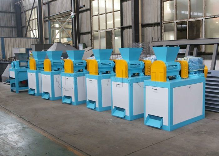 Khô bột phân bón Granulator Double Roller Press Granulation Thiết bị NPK Máy làm phân bón
