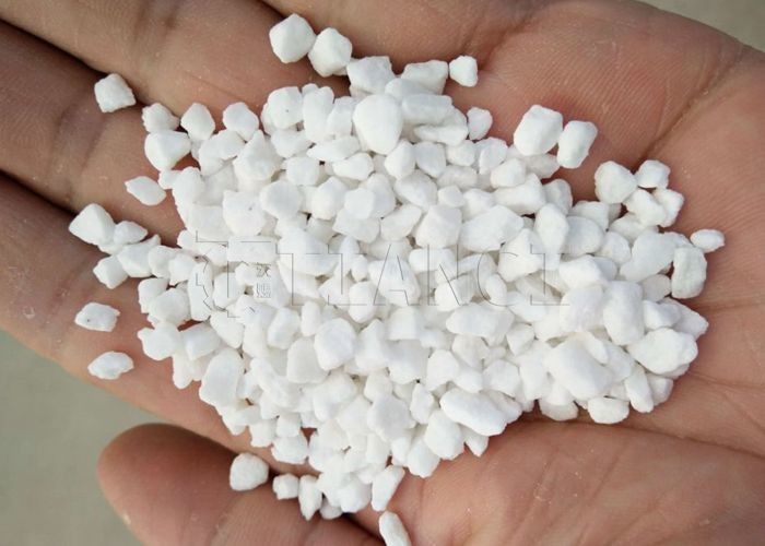 Máy tạo hạt phân bón công suất 2t / H cho máy ép con lăn bột khô hóa học