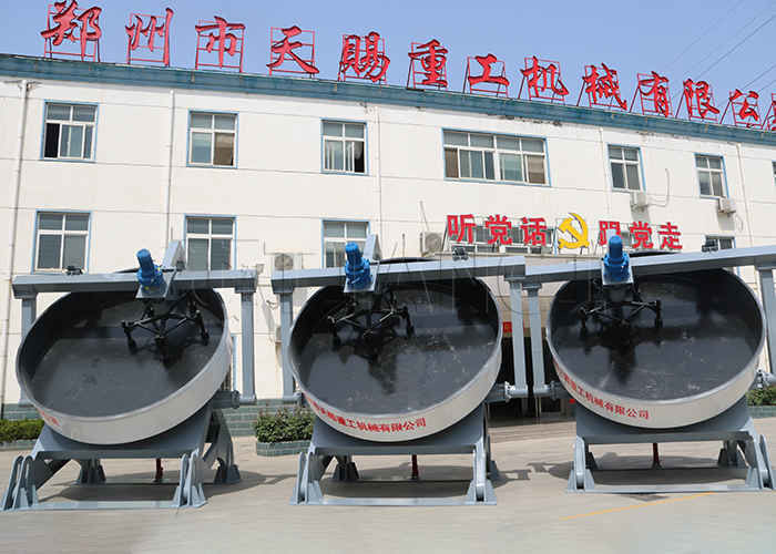 Bột khoáng chất Granulation Thiết bị đất sét đất sét gypsum bentonite Rotary Disc Granulator hình bóng Granules làm máy