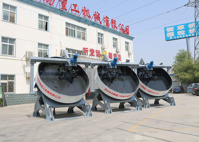 Khối phân bón Granulator Disc Granulator Máy để chế biến phân bón hạt bóng.