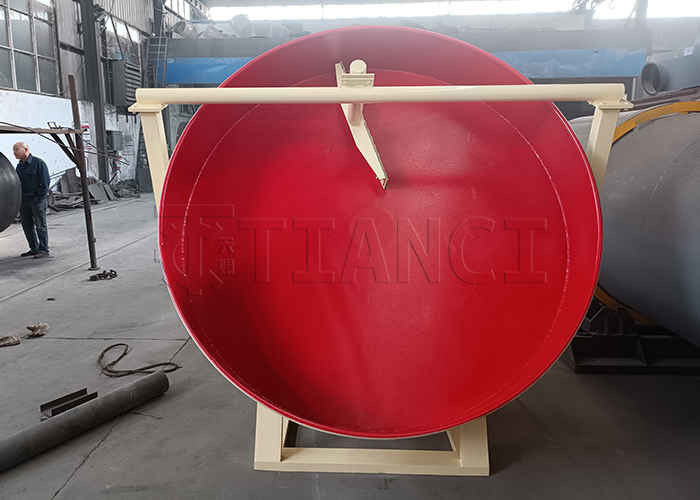 Granulator phân bón hữu cơ cho bột phân gà trong kích thước 2-8mm