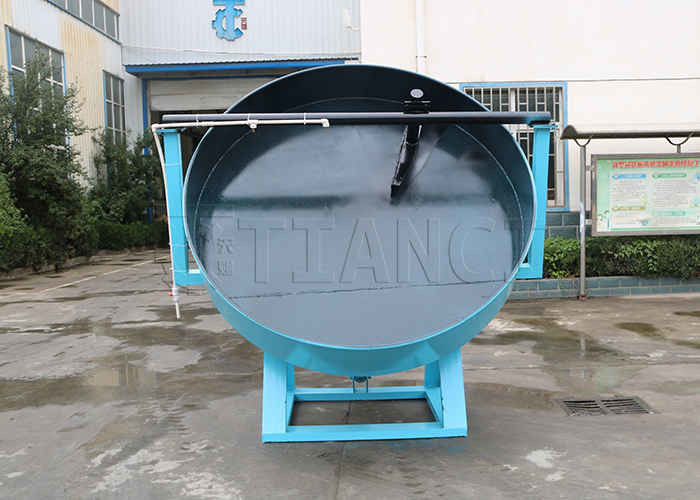 1-6T/H Capacity Bio Fertilizer Granulation Equipment Disc Type ZL Series (Thiết bị phân hạt phân bón sinh học)