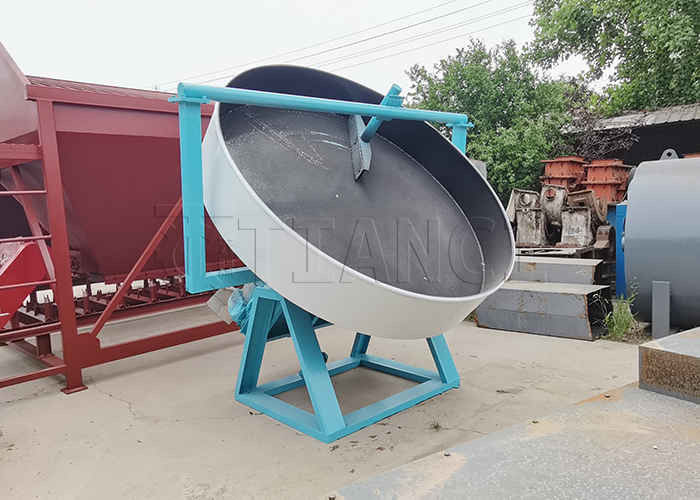 Khoáng chất hạt làm máy đĩa phân bón Granulator cho khoáng chất bột trong 2-10mm kích thước