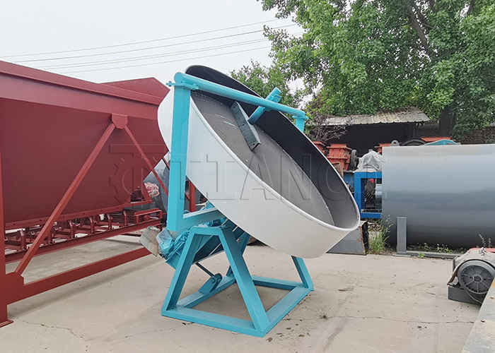 Máy hạt đĩa loại ướt để chế tạo hạt hạt bạch cầu