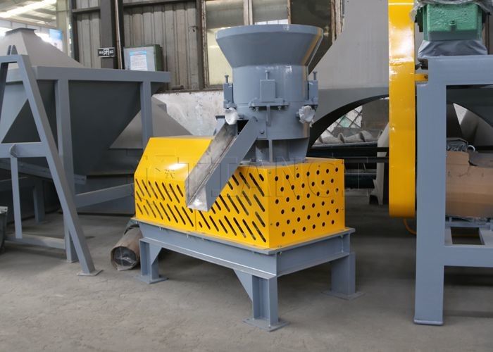 Đường dây sản xuất Granulator Bentonite DAP Dung bón làm máy Đường dây sản xuất Granulator chết phẳng