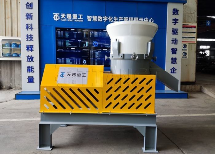 Máy tạo hạt phân bón hữu cơ phân bón sinh học Granulator chết phẳng 2.2kw