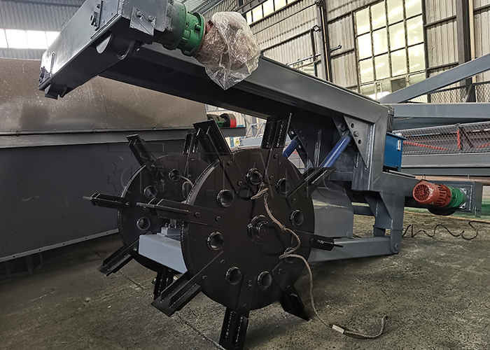 Ống xả phân bón loại compost Turner cho phân động vật