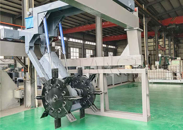 150-400m3/H Capacity Organic Waste Compost Turner Máy quay Loại bánh xe