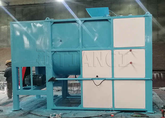 4-6h Máy tạo phân bón gia cầm Máy phân bón biến chất thải hữu cơ thành phân bón