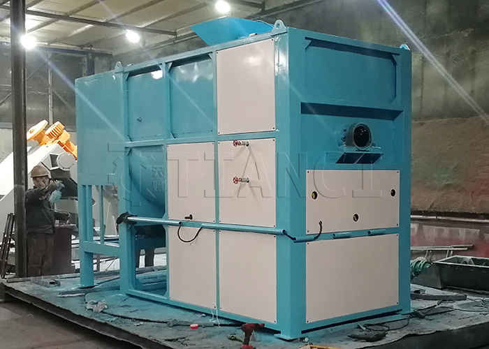 Thiết bị lên men phân động vật Thùng lên men phân bón cho chất thải hữu cơ với đầu tư thấp