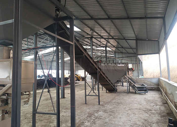 Máy sản xuất phân bón phân bón hữu cơ Bột sản xuất phân bón cho phân gà