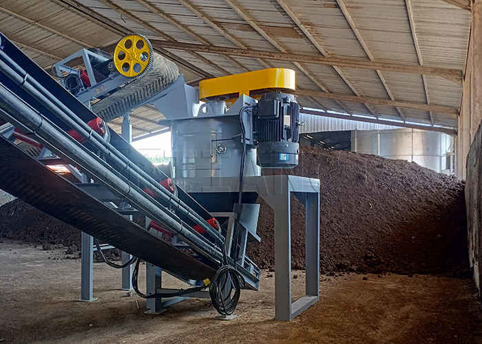 Dòng sản xuất phân bón gà, phân bón bột, Dòng sản xuất phân bón hữu cơ