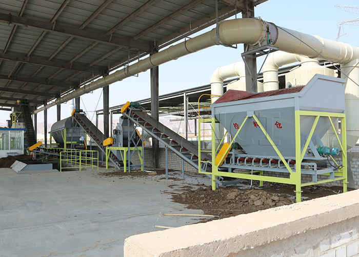 Máy sản xuất phân bón phân bón hữu cơ Bột sản xuất phân bón cho phân gà