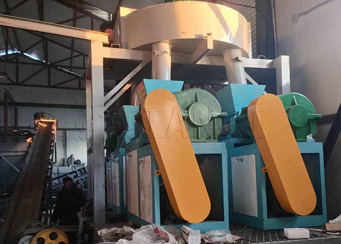Đường dây sản xuất phân bón hỗn hợp máy nén máy nén
