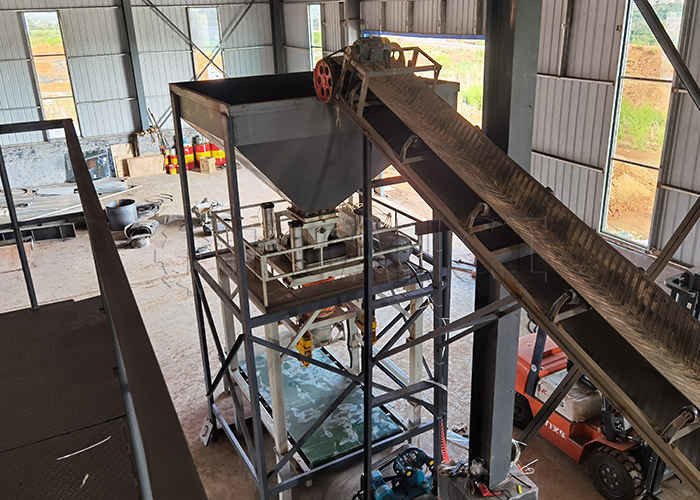 Granules Size 2-10mm Compound Fertilizer Making Line with Double Roller Extrusion Granulator Các hạt có kích thước 2-10mm