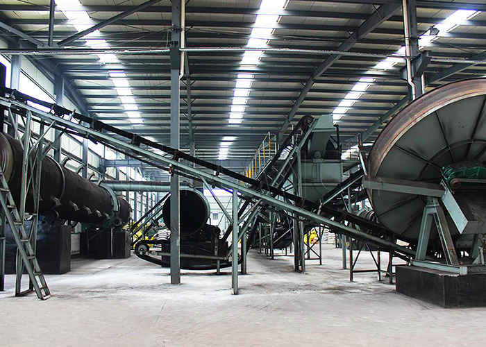 Đường dây sản xuất granulator hạt hình cầu Đường dây sản xuất granulator đĩa phân bón sinh học