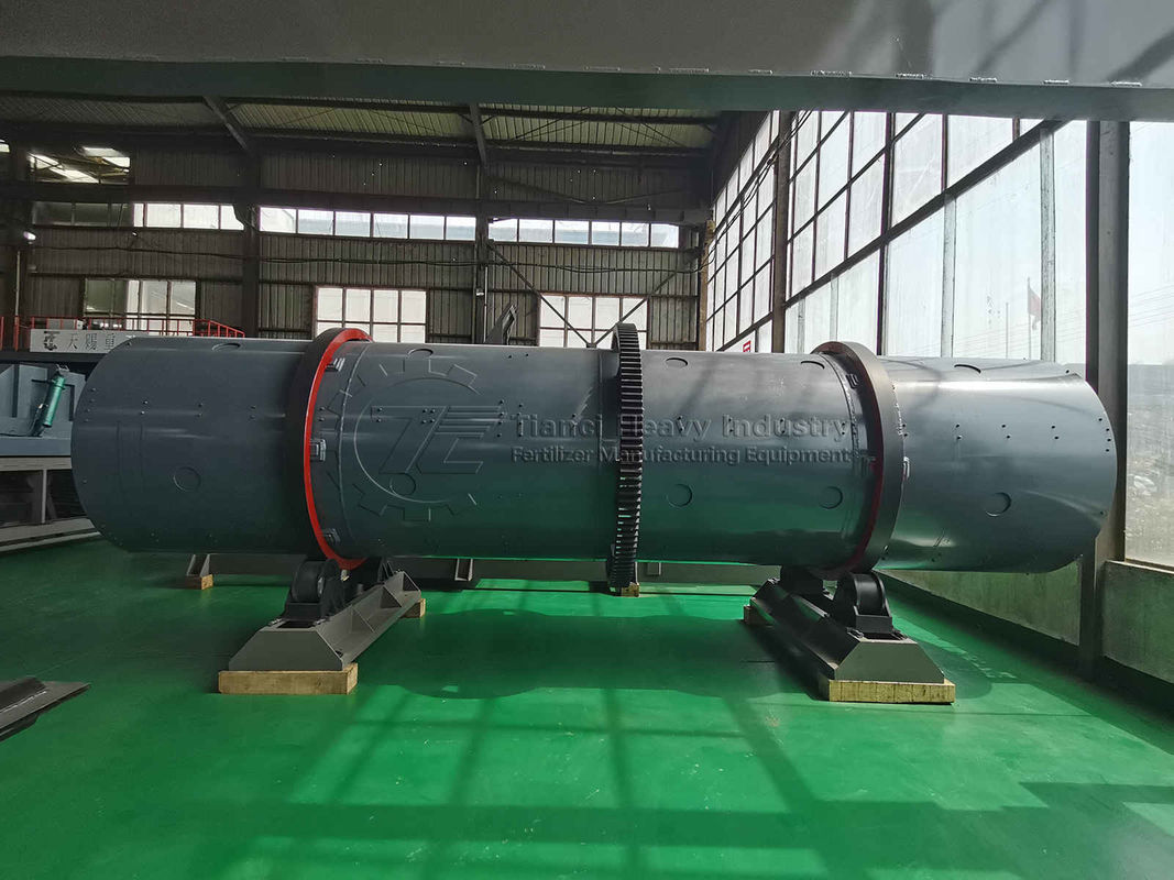 1T/h Capacity Granules Fertilizer Production Line Drum Granulator For Organic Manure (Đường dây sản xuất phân bón hạt)