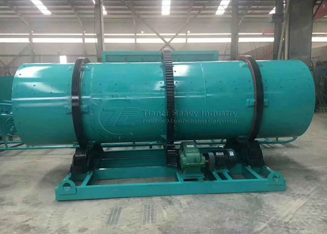 Đường dây sản xuất Granulator trống Máy chế tạo phân bón loại quả bóng hợp chất hữu cơ