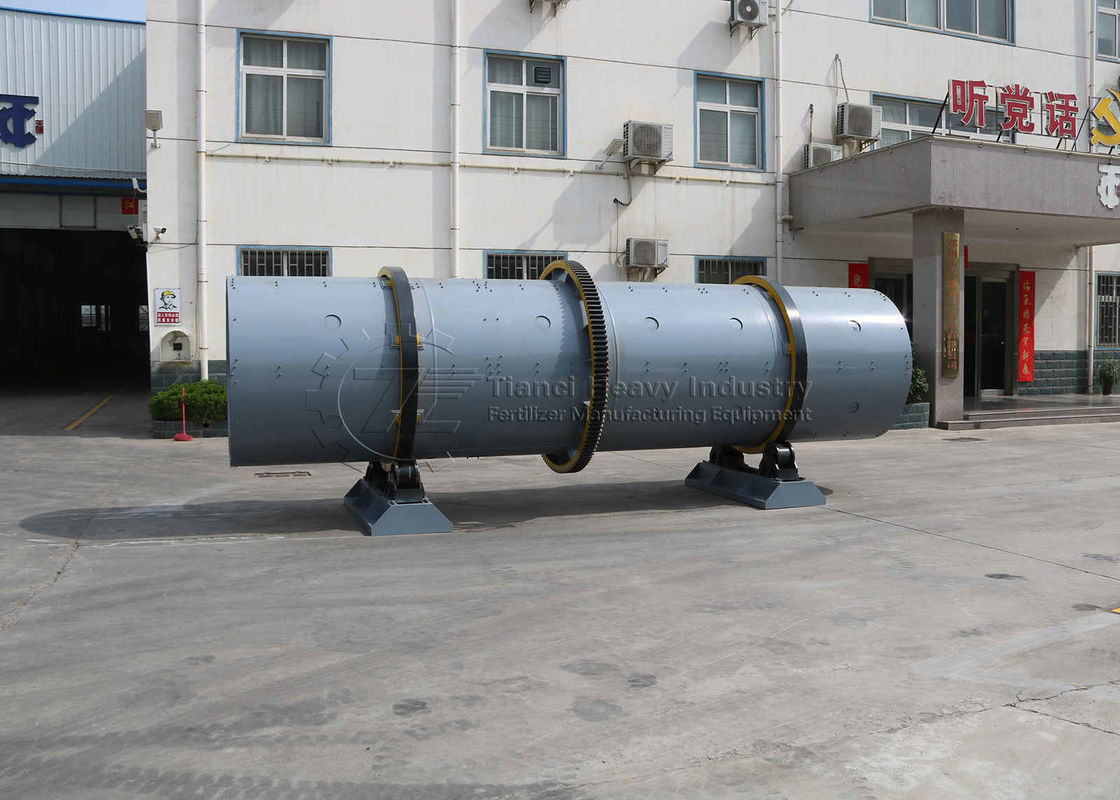 Đường dây sản xuất phân bón hữu cơ hoàn toàn tự động loại quả bóng trống quay với đầu tư thấp