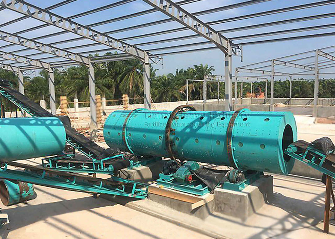 NPK Granulator Chicken Manure phân bón hạt dây chuyền sản xuất phân bón Granulator máy