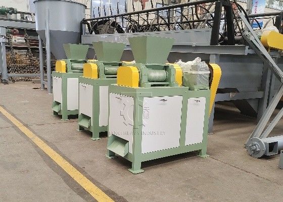 Máy tạo hạt phân bón công suất 2t / H cho máy ép con lăn bột khô hóa học