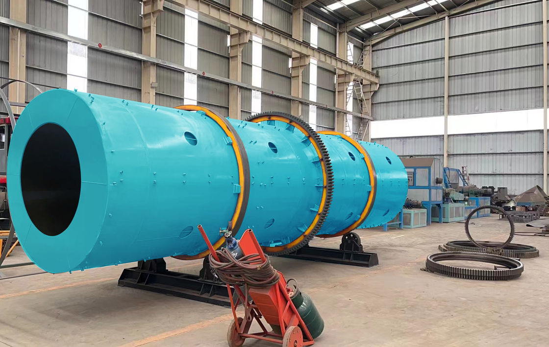 Loại trống Granulator phân bón xoay để sản xuất hạt hợp chất hữu cơ