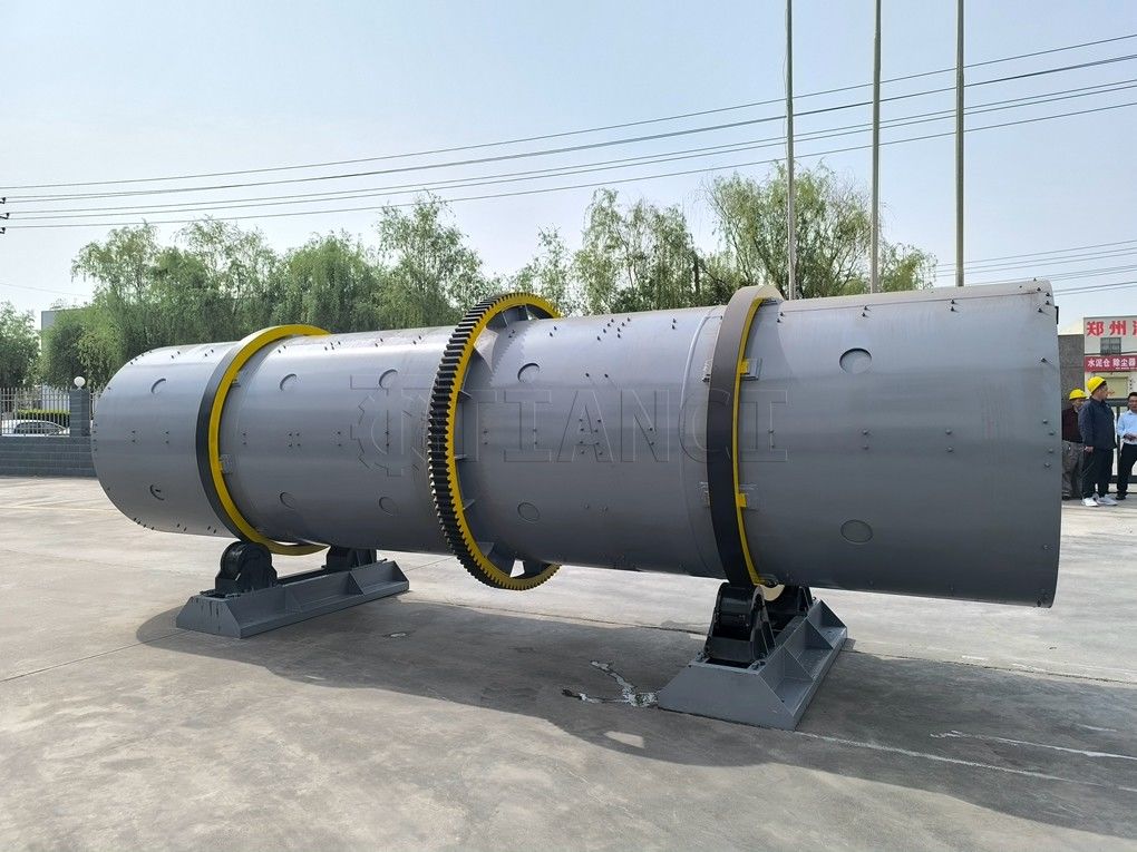 Đường dây sản xuất Granulator trống quay với trống hạt cho nhà máy phân bón hợp chất monoammonium tinh thể hạt MAP