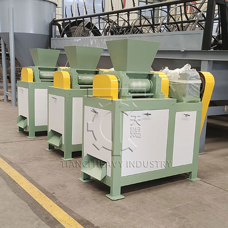 Dry Roll Press Granulator Machine For MOP Fertilizer Máy granulating không khô