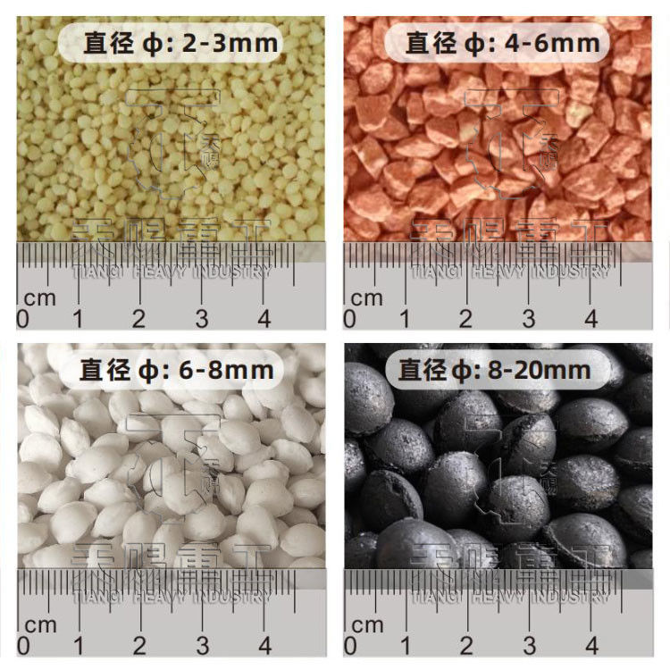 NPK Nấm Granule Làm Máy Cung cấp Advanced Double Roller Granulator Organic Fertilizer Granulator