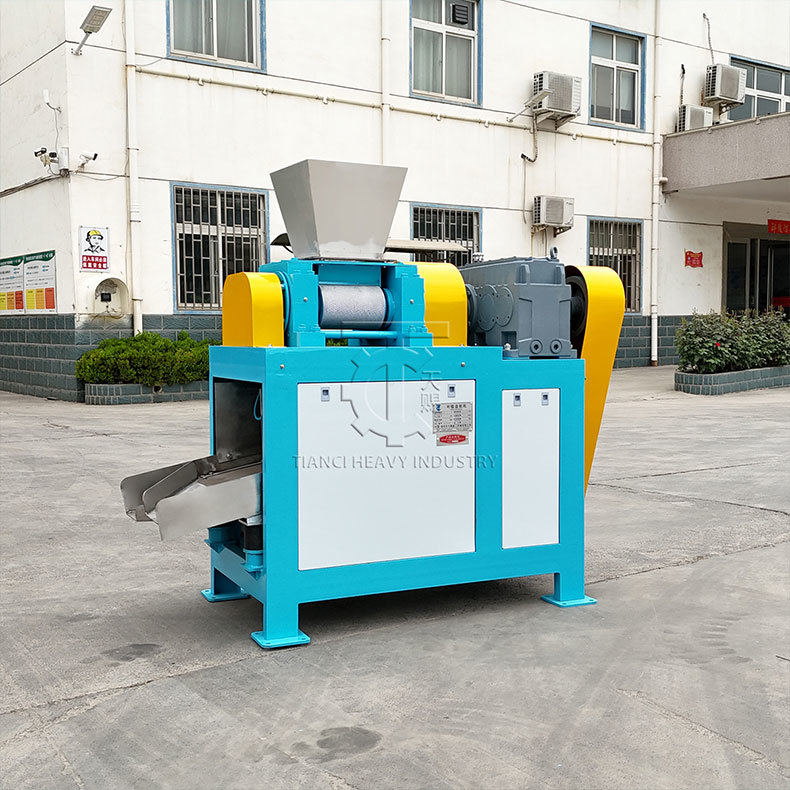 Máy ép tạo hạt trục đôi kiểu khô cho dây chuyền tạo hạt phân bón Ammonium dạng hạt