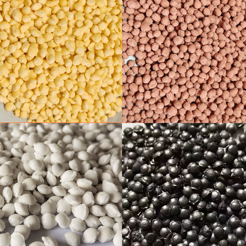 Máy ép tạo hạt trục đôi kiểu khô cho dây chuyền tạo hạt phân bón Ammonium dạng hạt