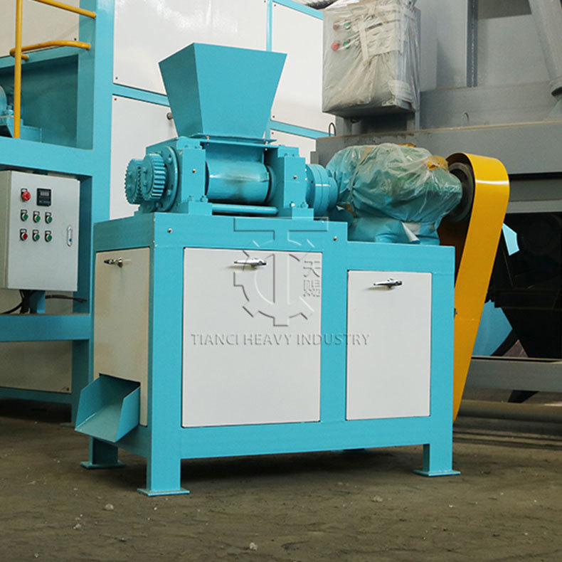Potassium sulfate loại khô máy nén cuộn kép granulator cho hạt dung dịch kali sulfate carbonate granulation line