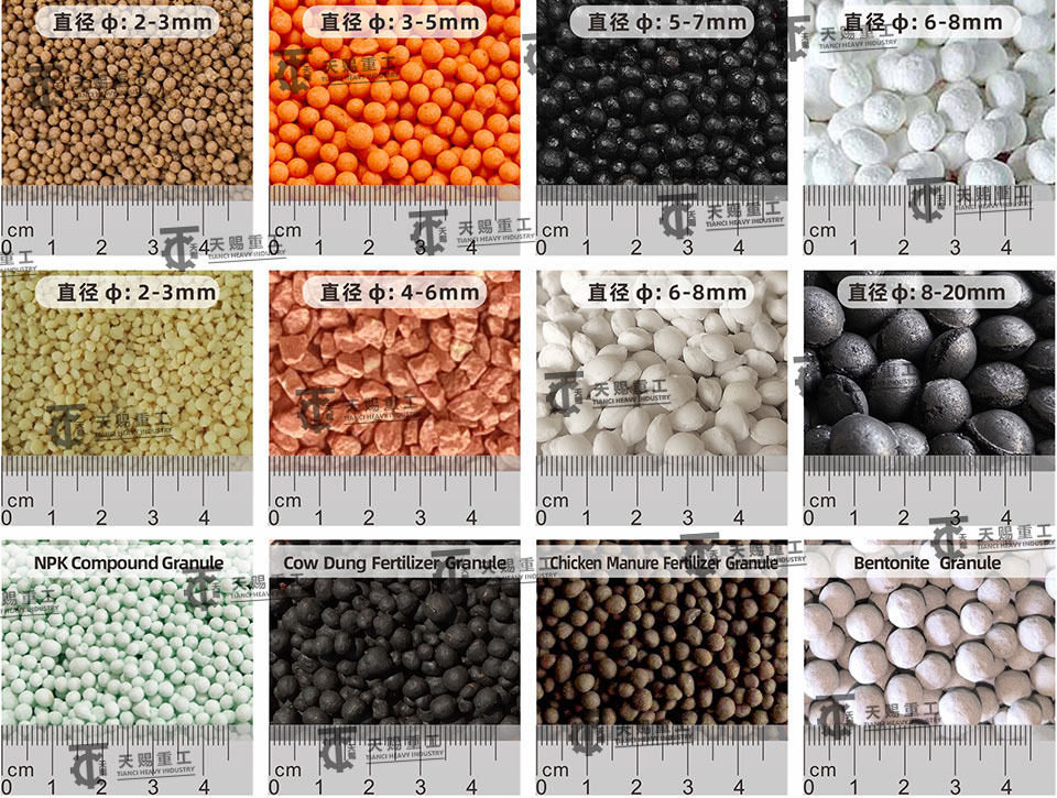 Potassium sulfate loại khô máy nén cuộn kép granulator cho hạt dung dịch kali sulfate carbonate granulation line