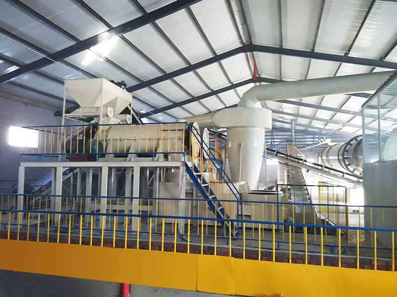 Hoàn thành thiết bị và chi phí cho dây chuyền sản xuất phân bón hữu cơ 100.000 tấn hàng năm