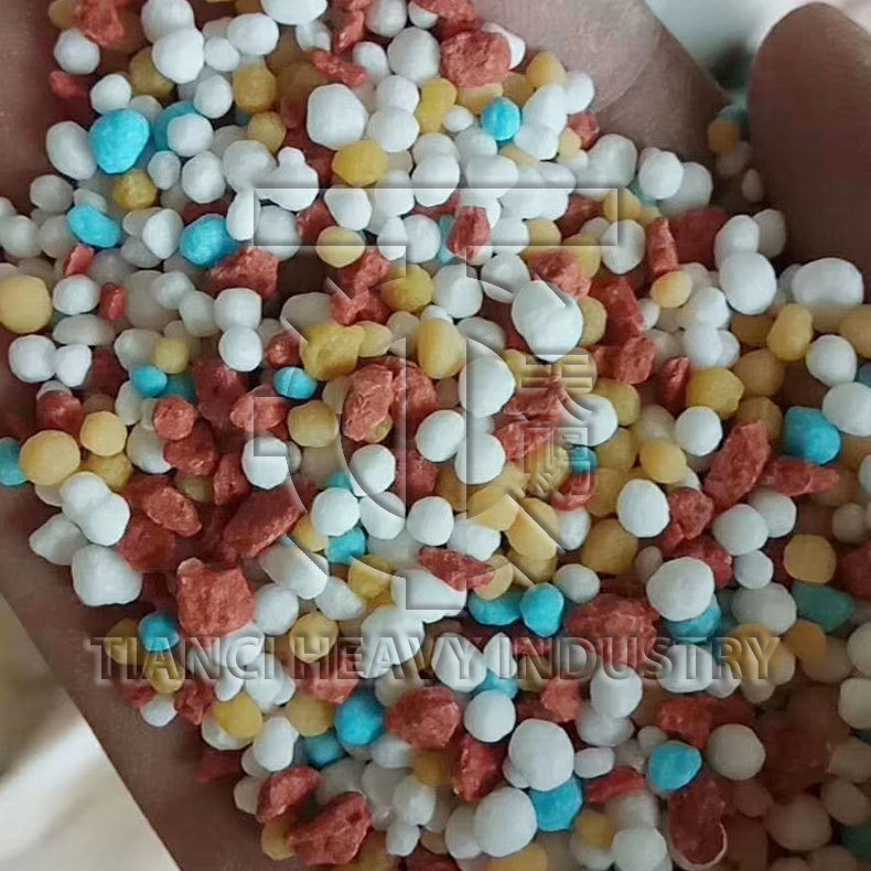 Nitrogen, phosphorus and potassium NPK fertilizer bluk blend production line cost and equipment