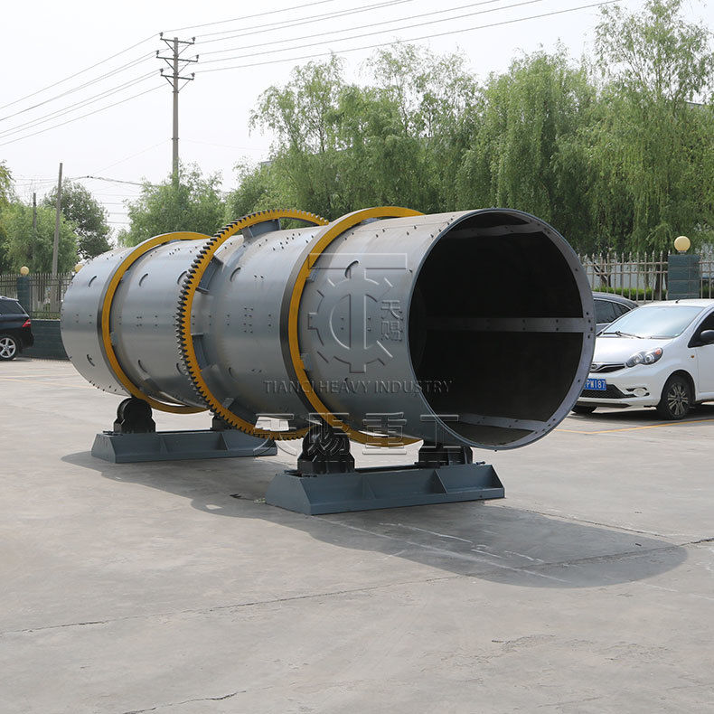 Hệ thống sản xuất hoàn chỉnh Đường dây sản xuất Granulator trống cho Granulation phân bón hữu cơ với công suất hàng năm 10000 tấn