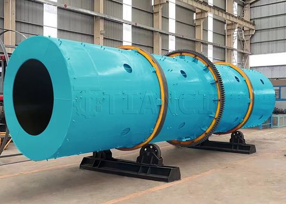 Hạt bi Phân bón hợp chất hữu cơ Máy tạo hạt trống quay