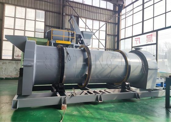 Thép carbon / thép không gỉ Granulator phân bón hữu cơ hợp chất 2-12t/h