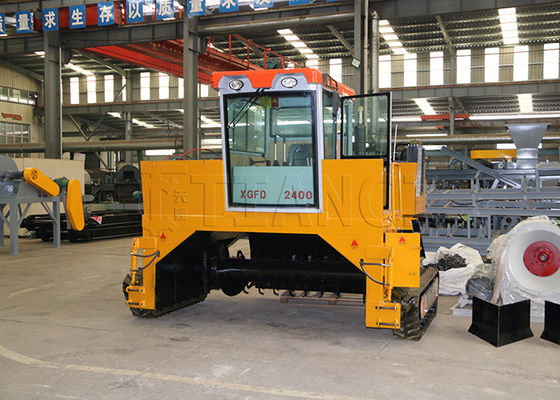 Thiết bị lên men chất thải hữu cơ dòng TC loại Crawler Máy biến compost