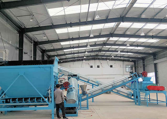 Dòng sản xuất bột NPK Dòng sản xuất bột phân bón hợp chất