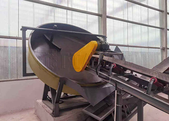Máy làm phân bón hạt hữu cơ Máy tạo phân bón đĩa Granulator ISO9001